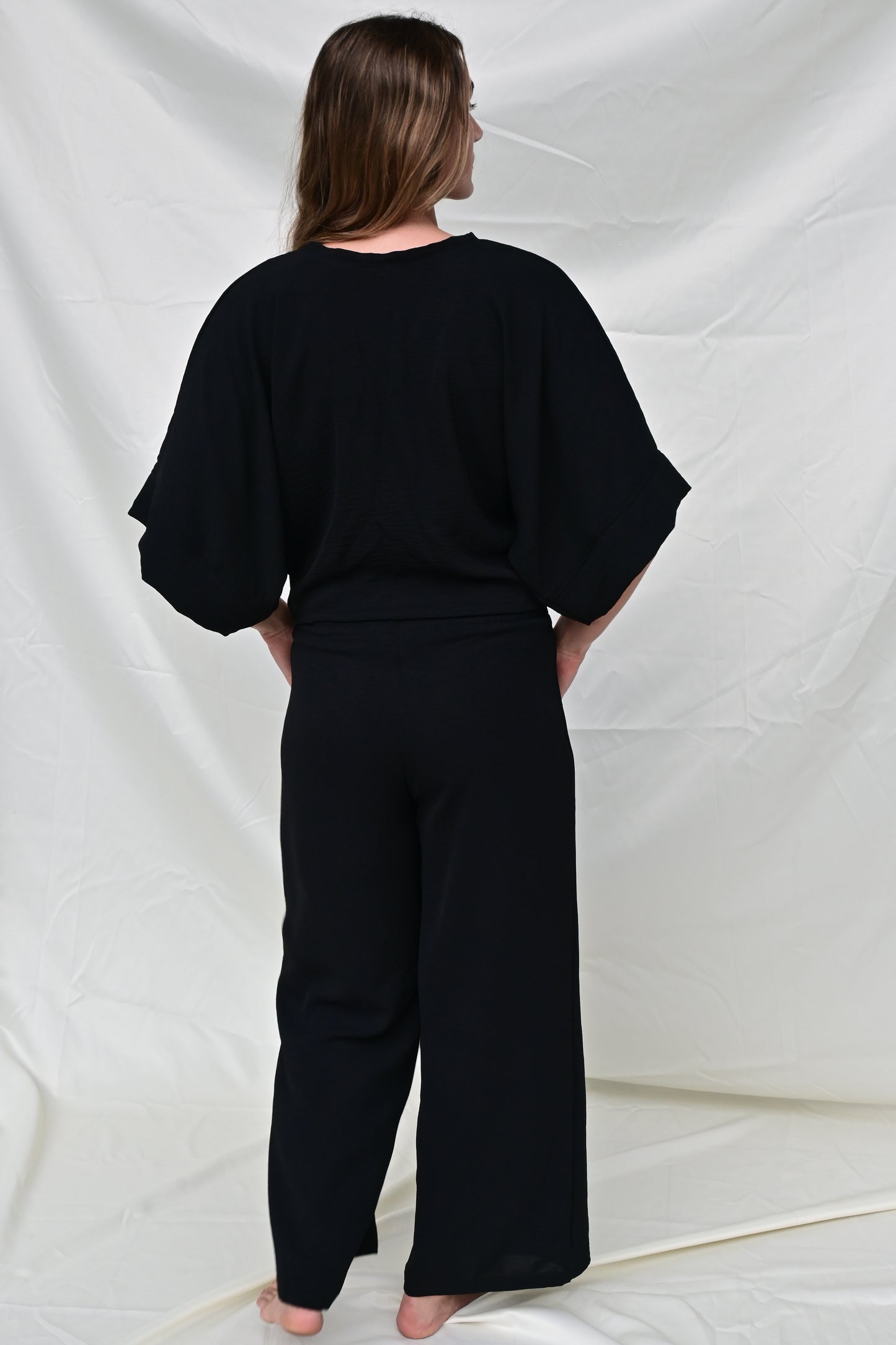 Indigo Strip Pants