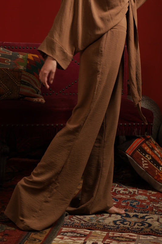 Solara cream 70s pants